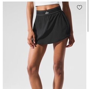 ALO Yoga Black Mini Skirt